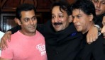 Shah Rukh Khan turns 50: Salman Khan ends feud and hugs Dilwale actor on birthday