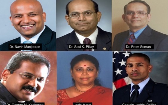 Six Indian American Malayalees to be honored by Kerala Center, NY